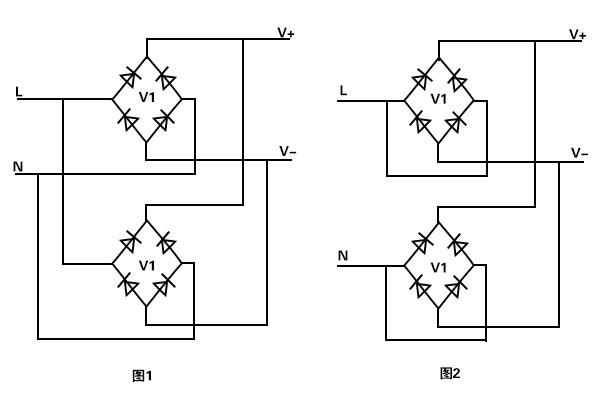 整流桥模块并接电路原理图分析