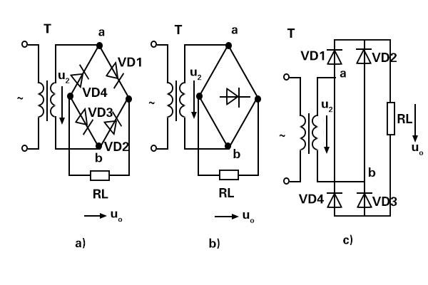 二极管整流桥线路图